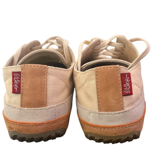 Eric Meyer Medium Design Group Canvas Sneakers Men 8 Minimalist Lace Up Shoes - Picture 10 of 11